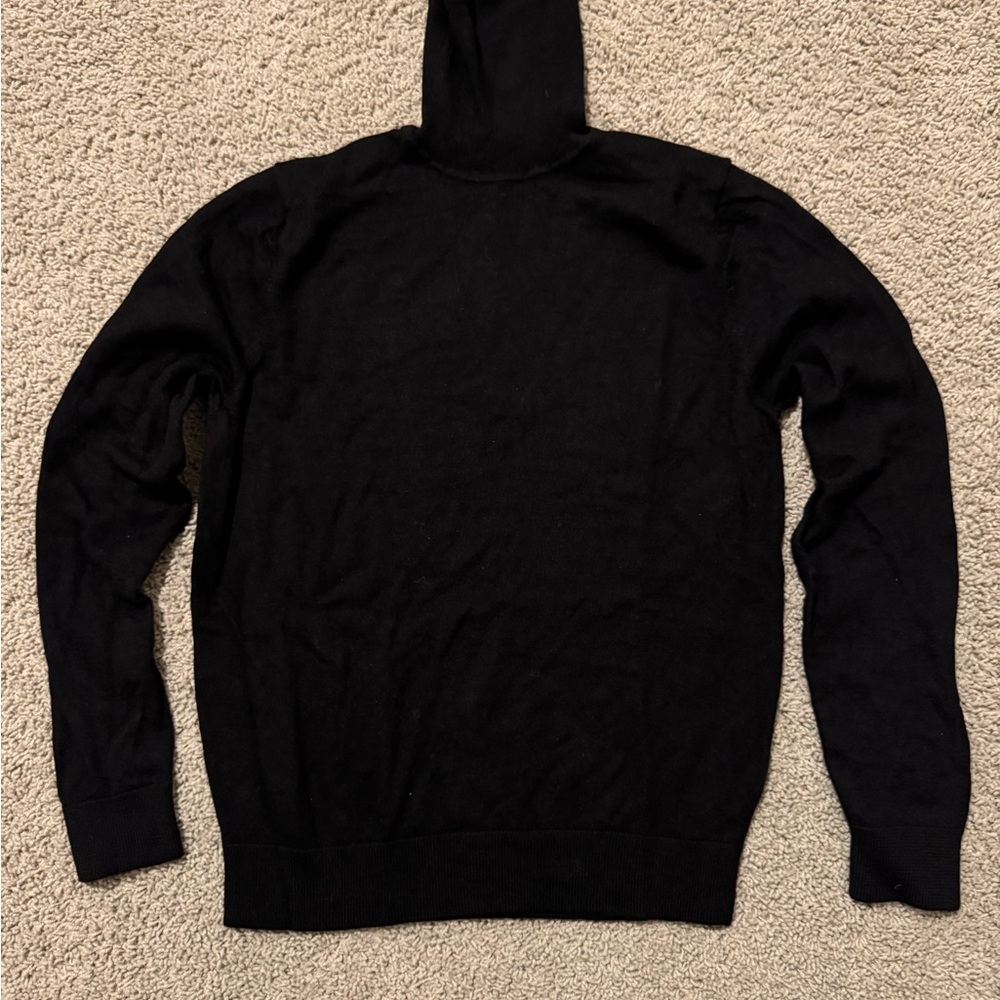 Nordstrom Men's Black Turtleneck Sweater